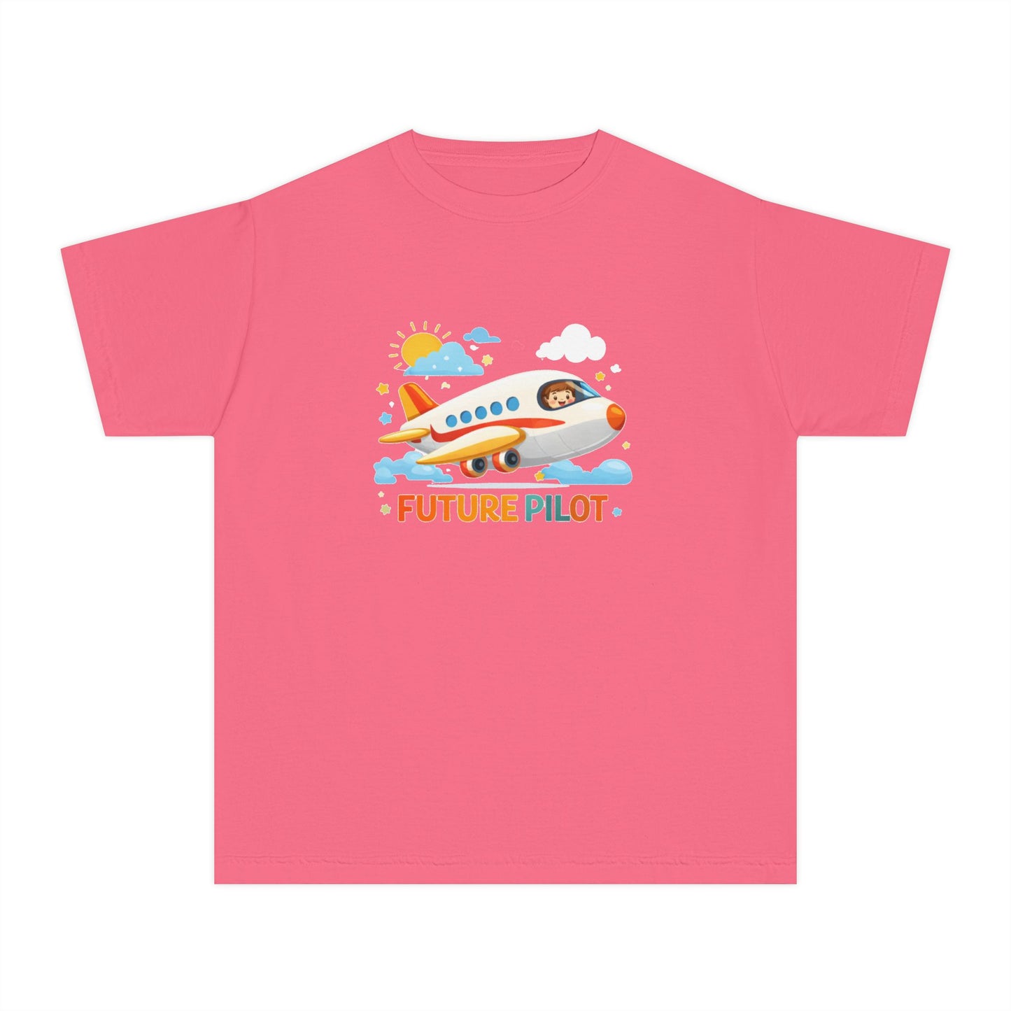 Future Pilot Kids Airplane Tee