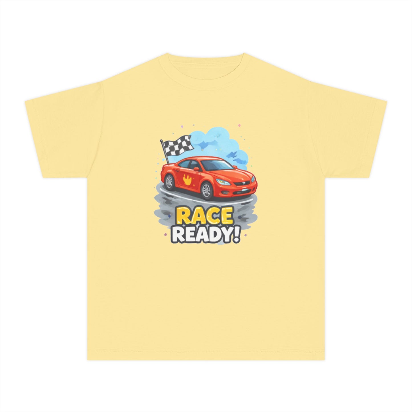 Race Ready! Kids Racing Car Tee