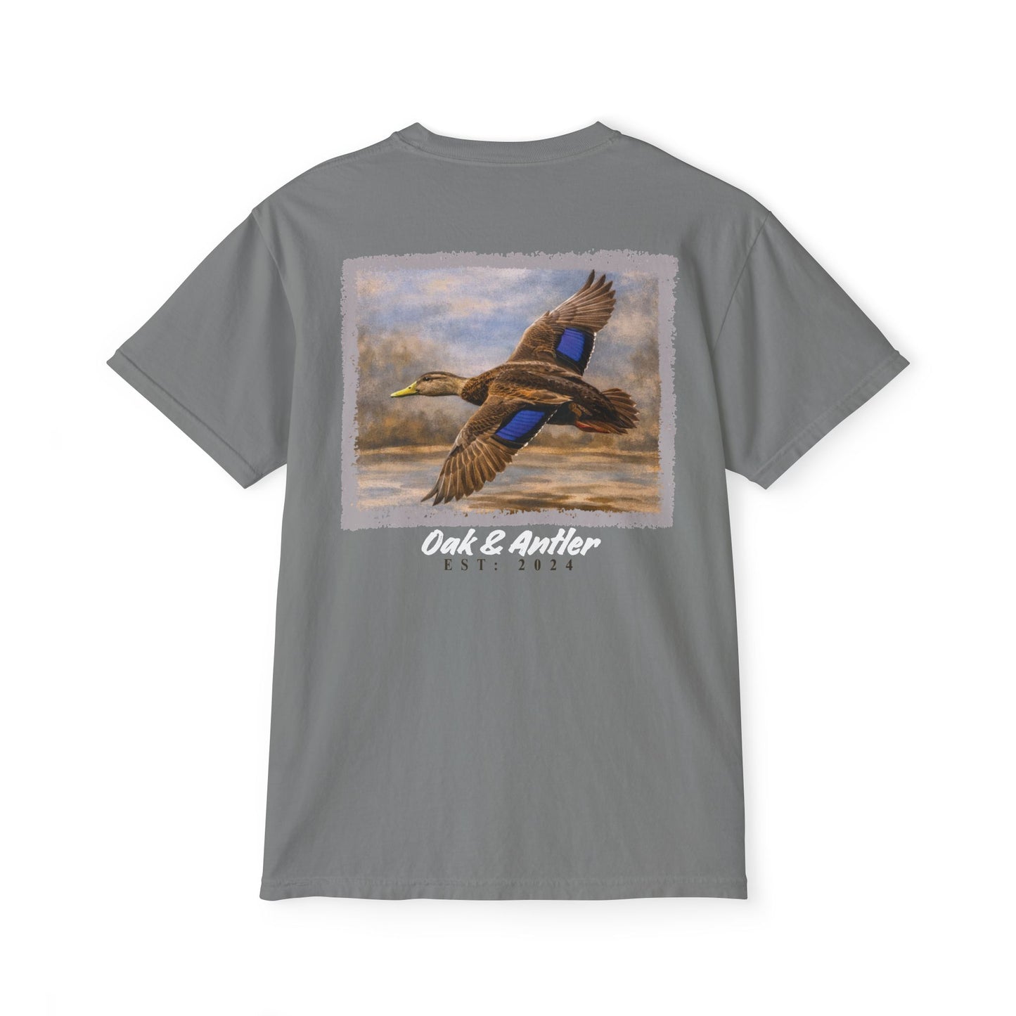 Blue Wing Flight Pocket Tee – Wild Birds Collection