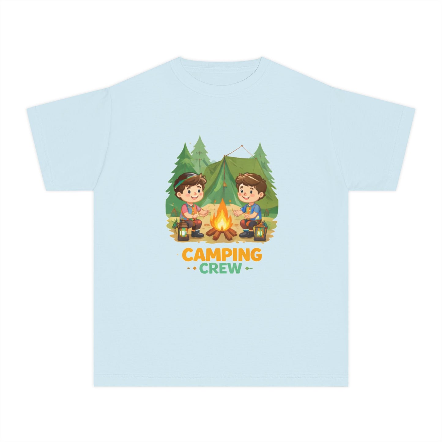 Camping Crew Kids Outdoor Tee