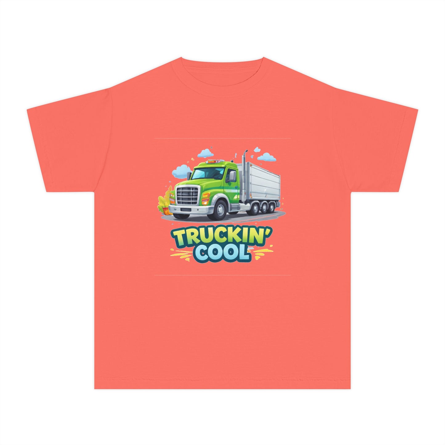 Truckin’ Cool Kids Semi Truck Tee