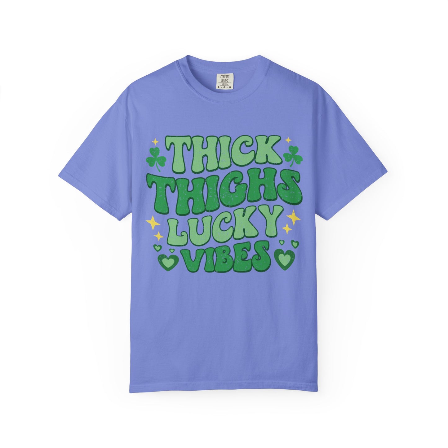 Thick Thighs Lucky Vibes Tee