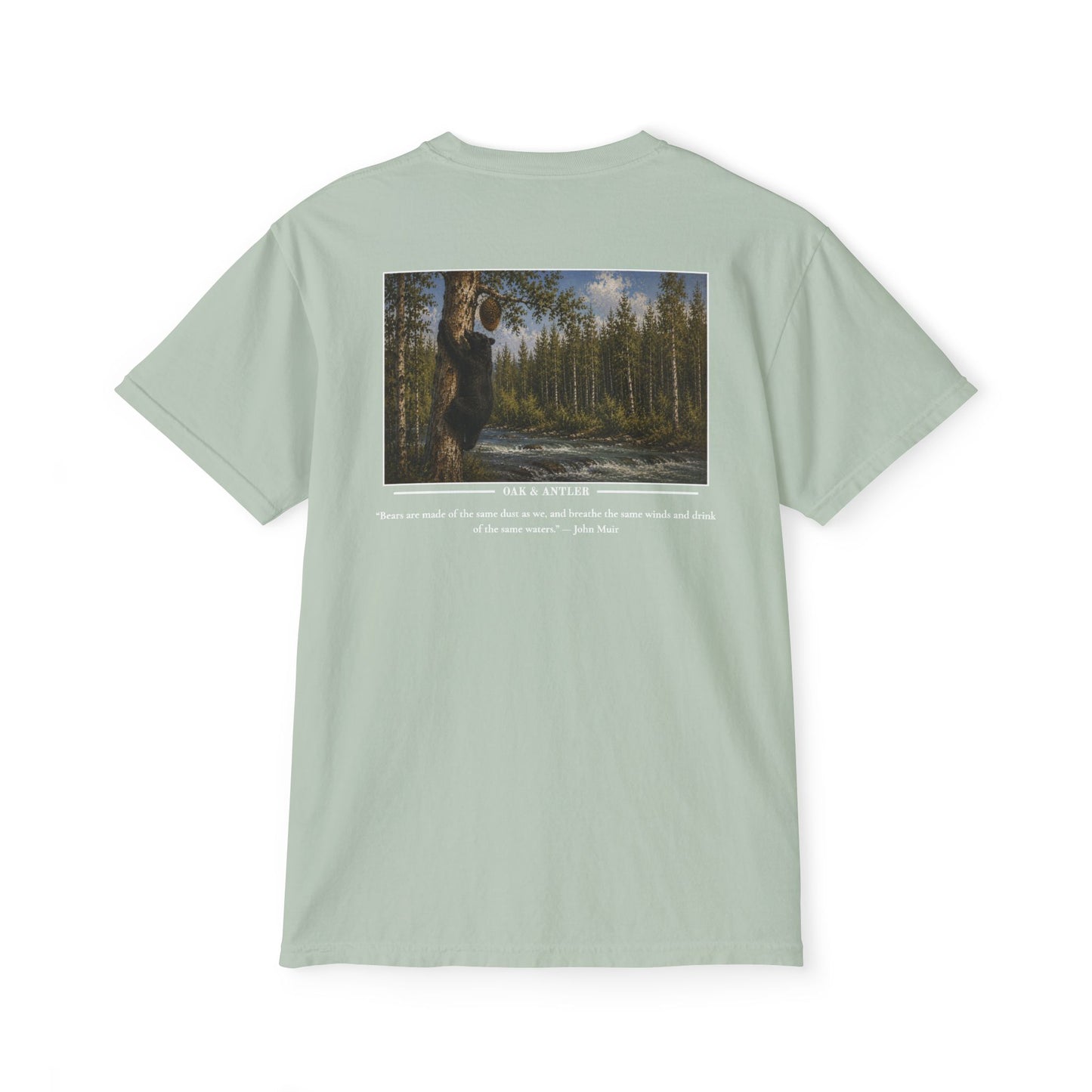 Honey Climb Black Bear Pocket Tee – Wildlife Collection
