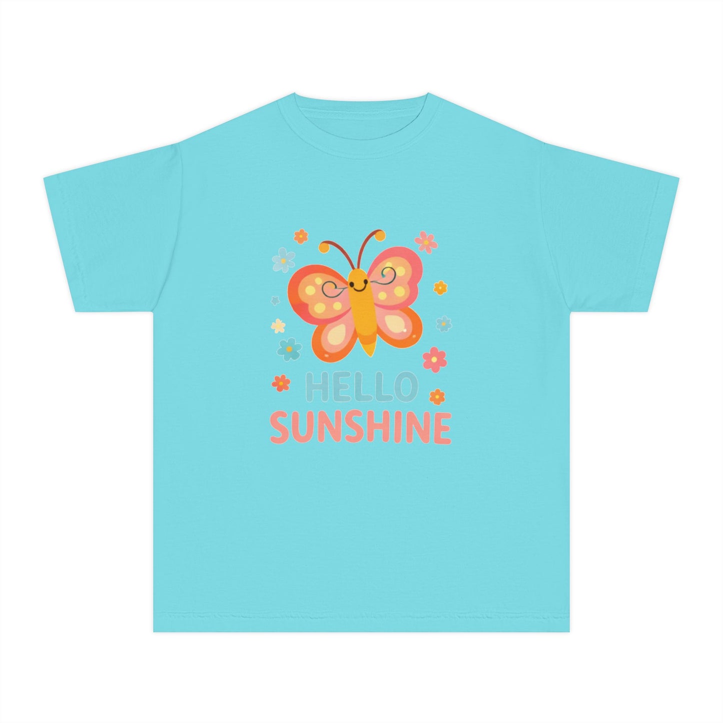 Hello Sunshine Butterfly Kids Tee
