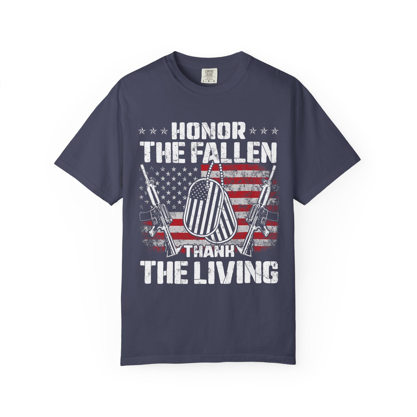 Dog Tag Tribute Memorial Day T-Shirt