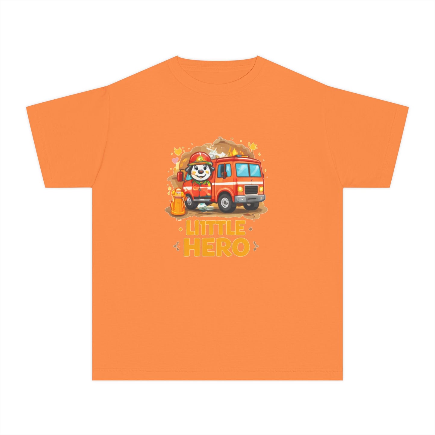 Little Hero Firefighter Kids Tee