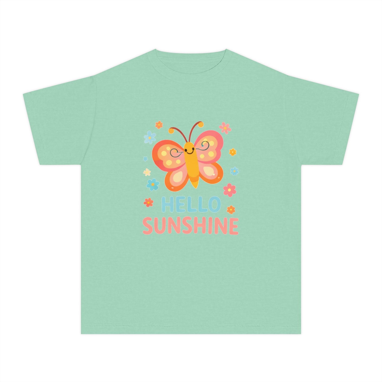 Hello Sunshine Butterfly Kids Tee