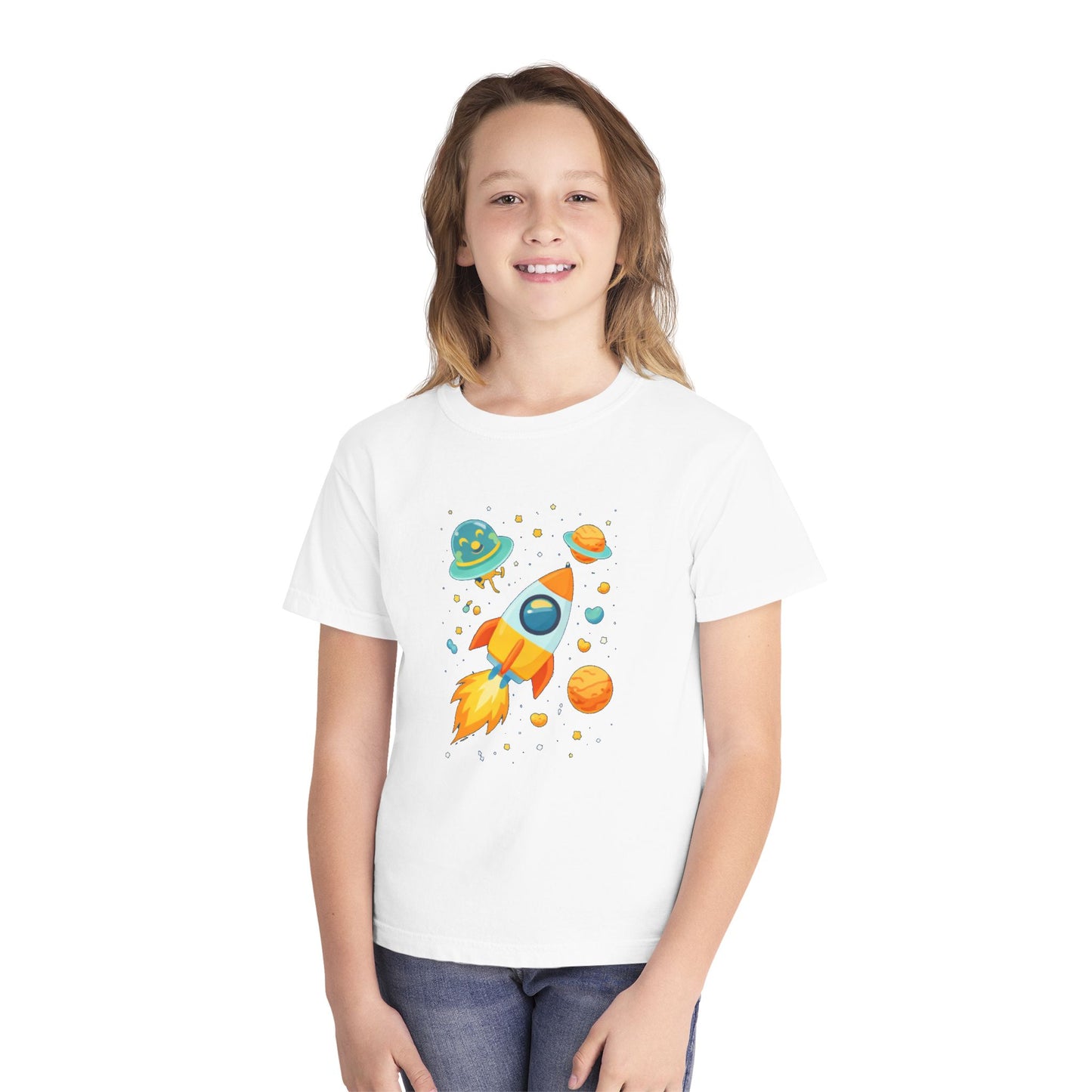 Space Adventure Kids Rocket Tee