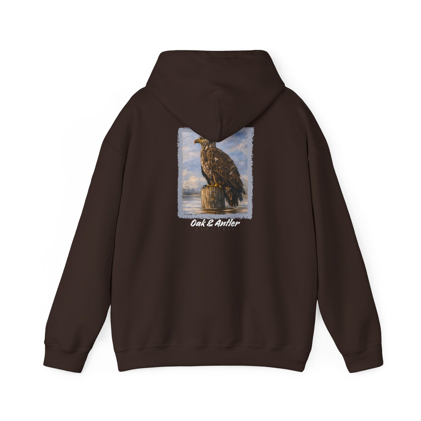 River Perch Bald Eagle Hoodie | Oak & Antler Midweight Pullover