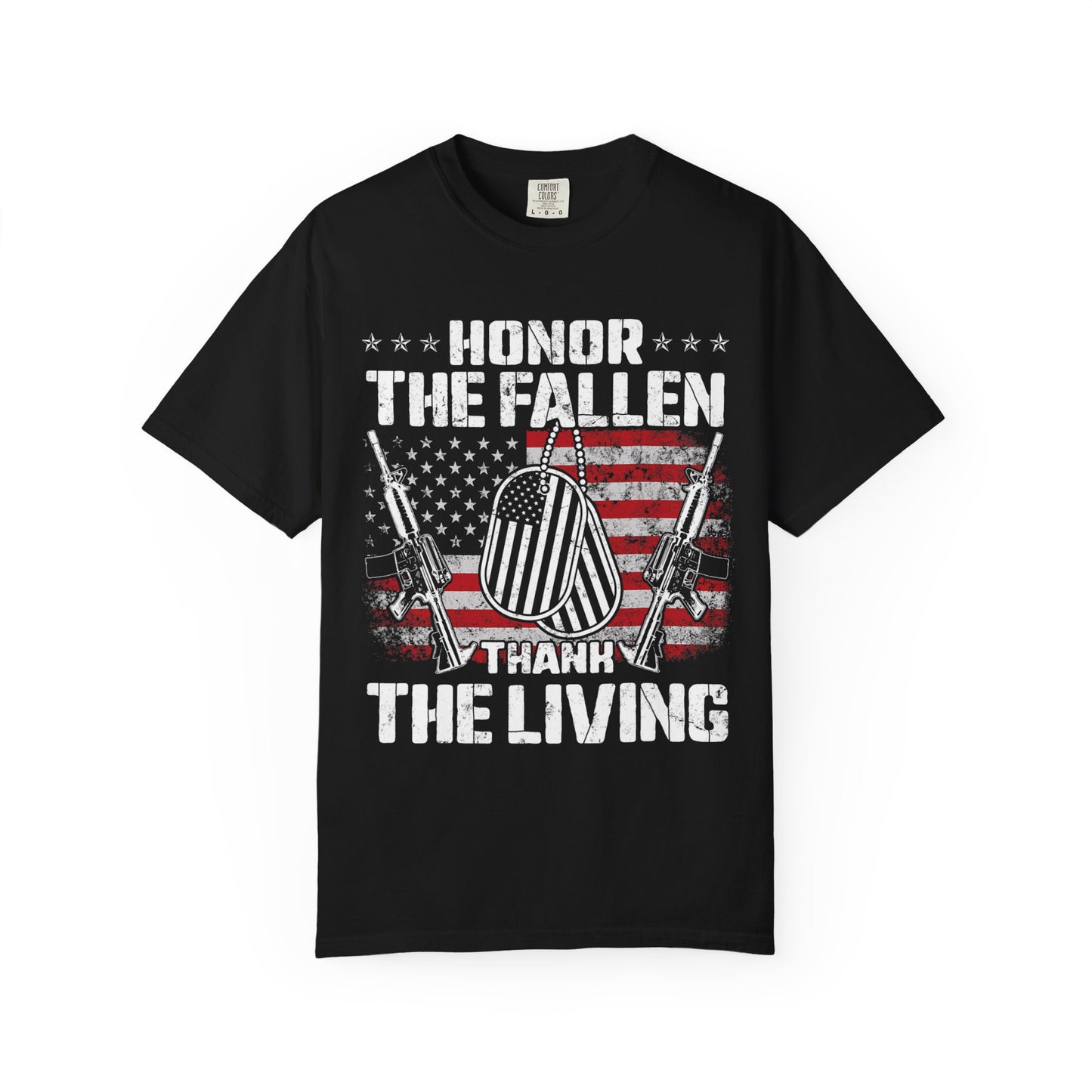 Dog Tag Tribute Memorial Day T-Shirt