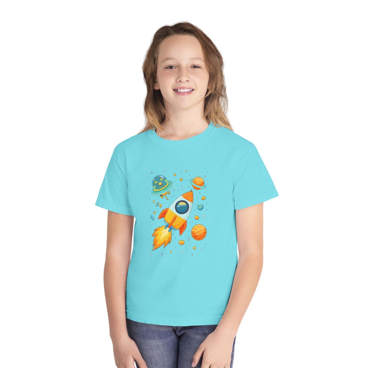 Space Adventure Kids Rocket Tee