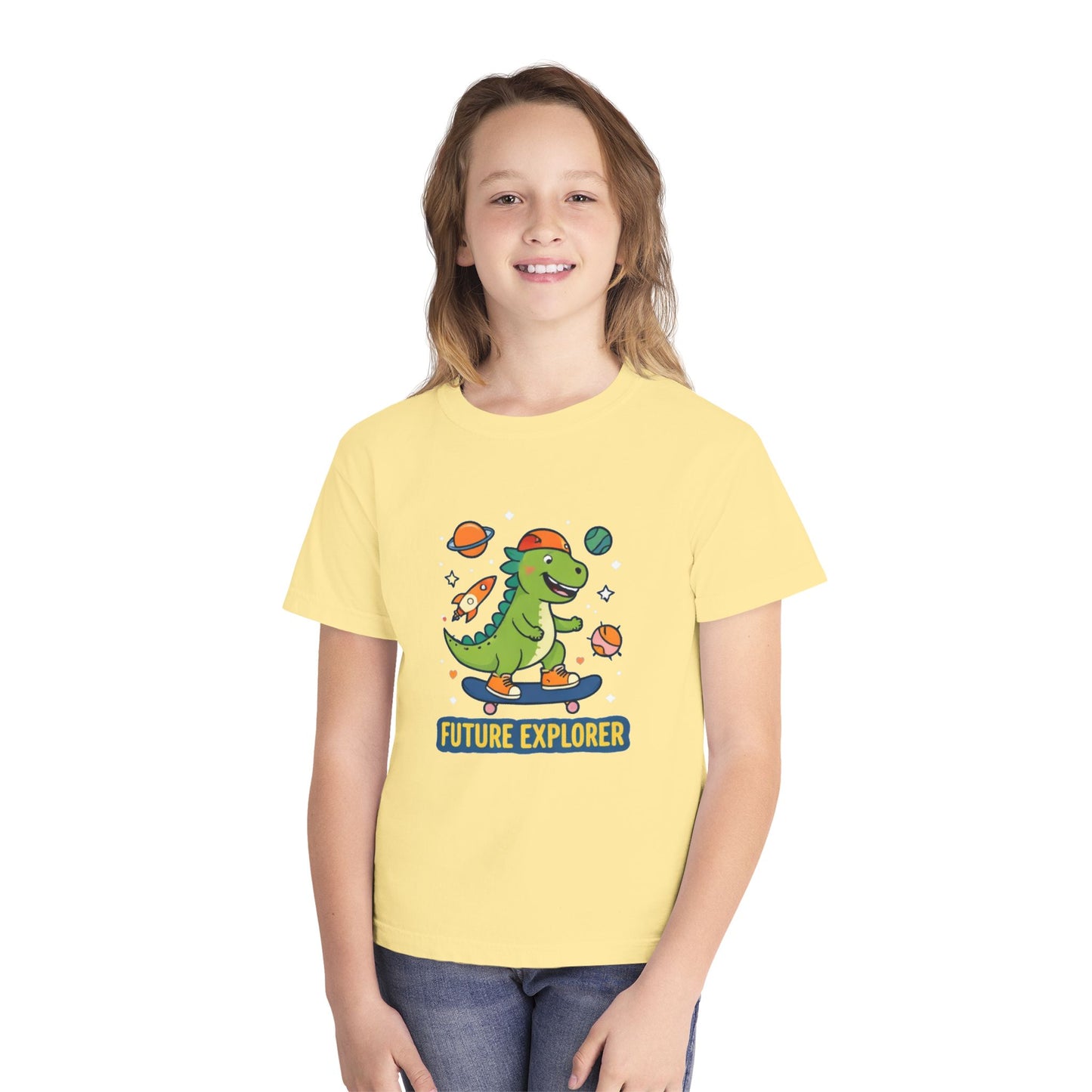 Future Explorer Dinosaur Kids Tee