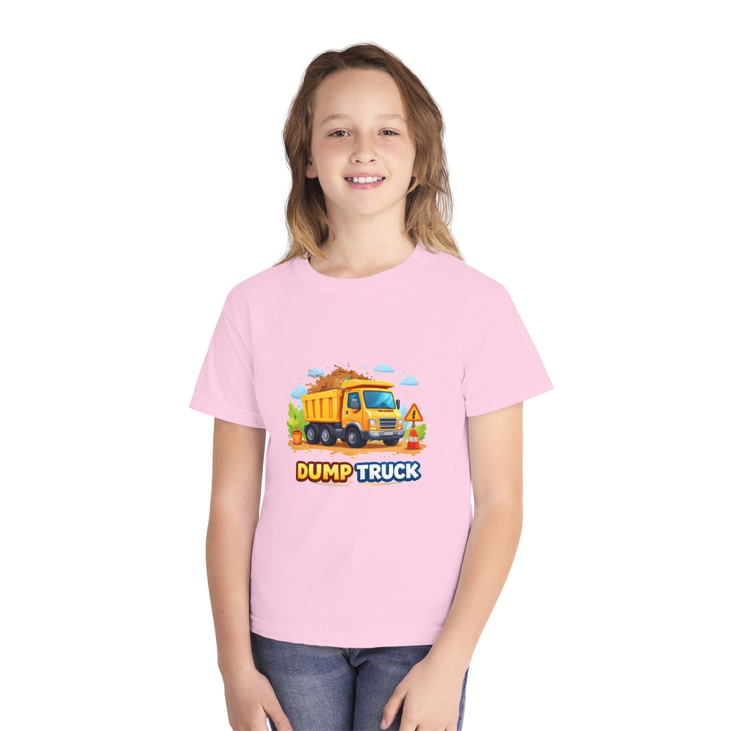 Dump Truck Kids Construction Tee
