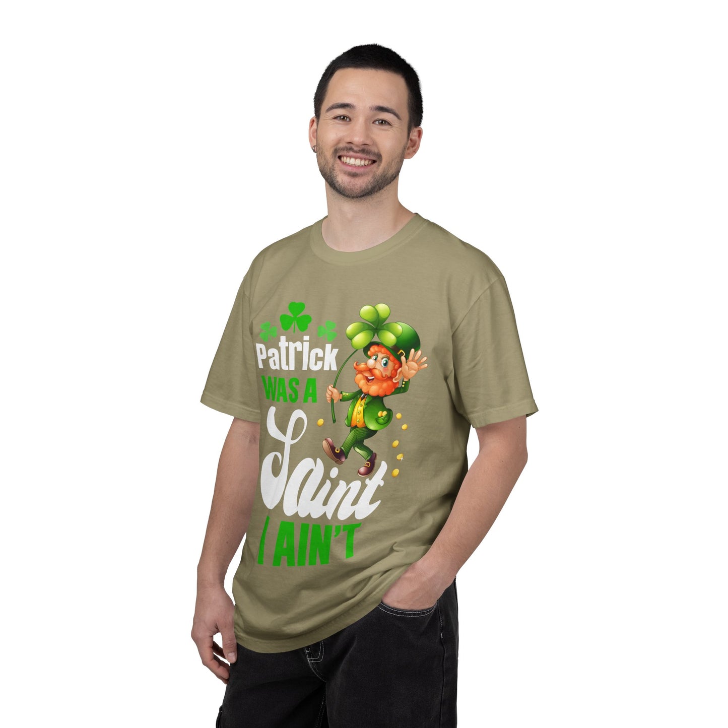 Saint I Ain't T-shirt — Funny St. Patrick’s Day Leprechaun Tee