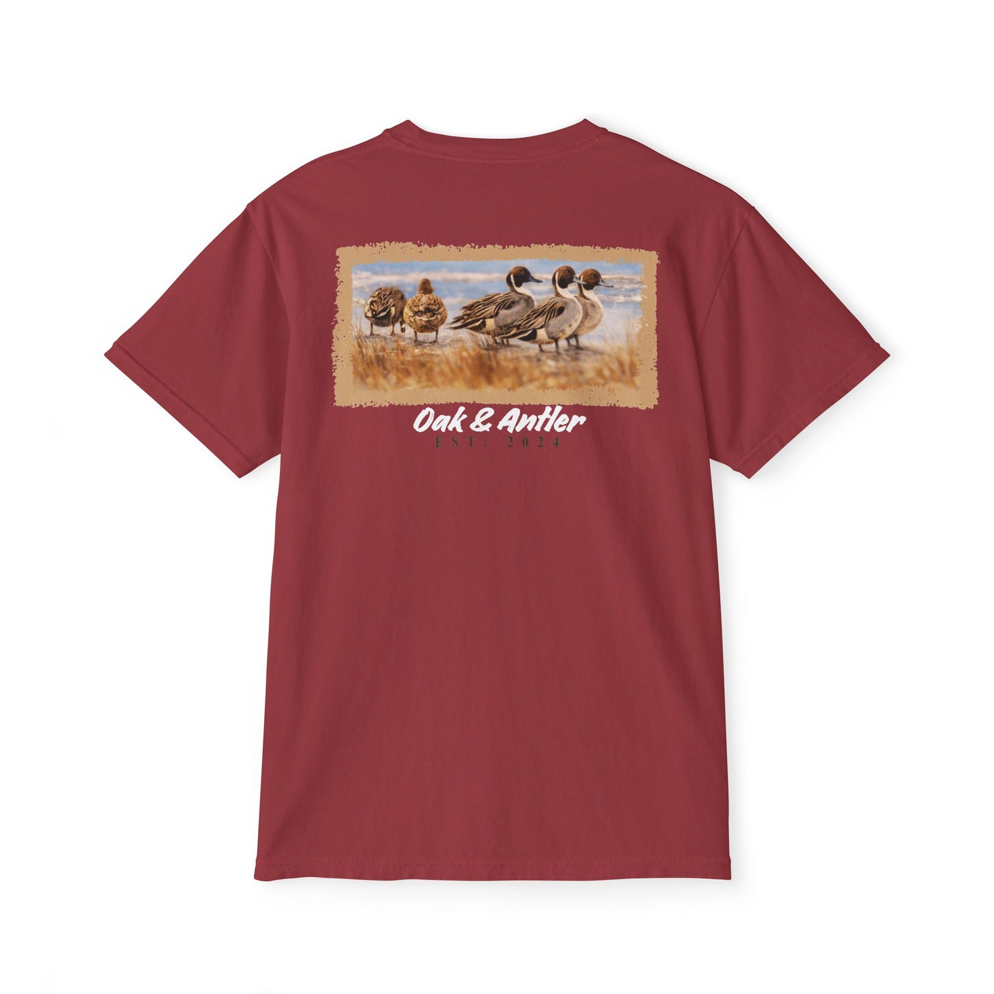 Ducks on the Water Pocket Tee – Wild Birds Collection