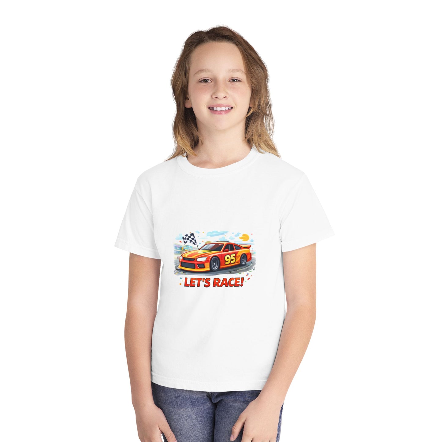 Let’s Race! Kids Racing Car Tee