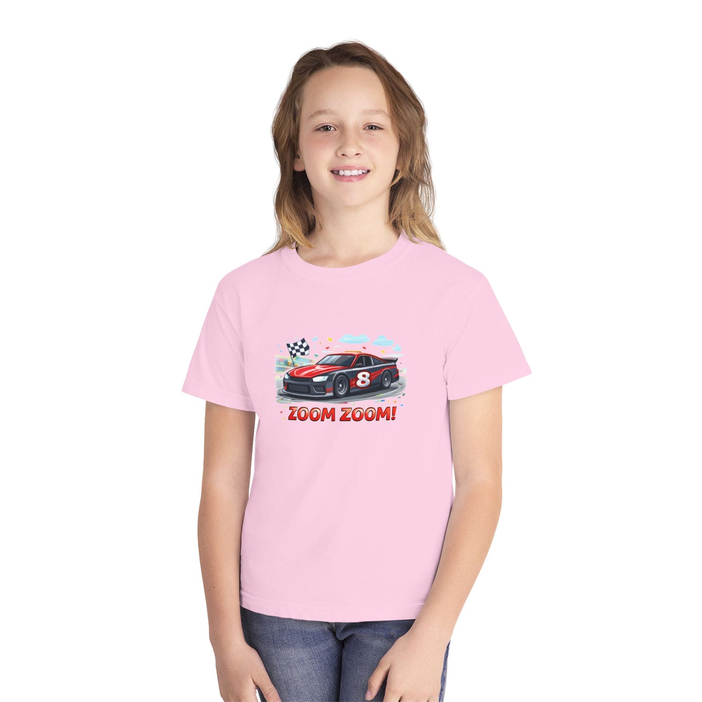 Zoom Zoom! Kids Racing Tee