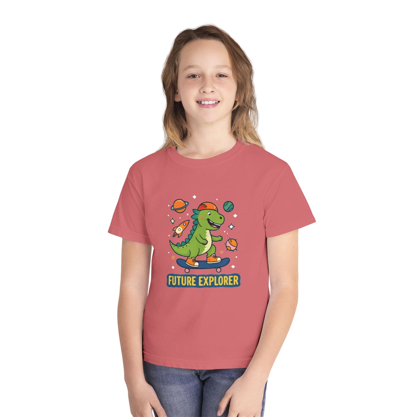 Future Explorer Dinosaur Kids Tee