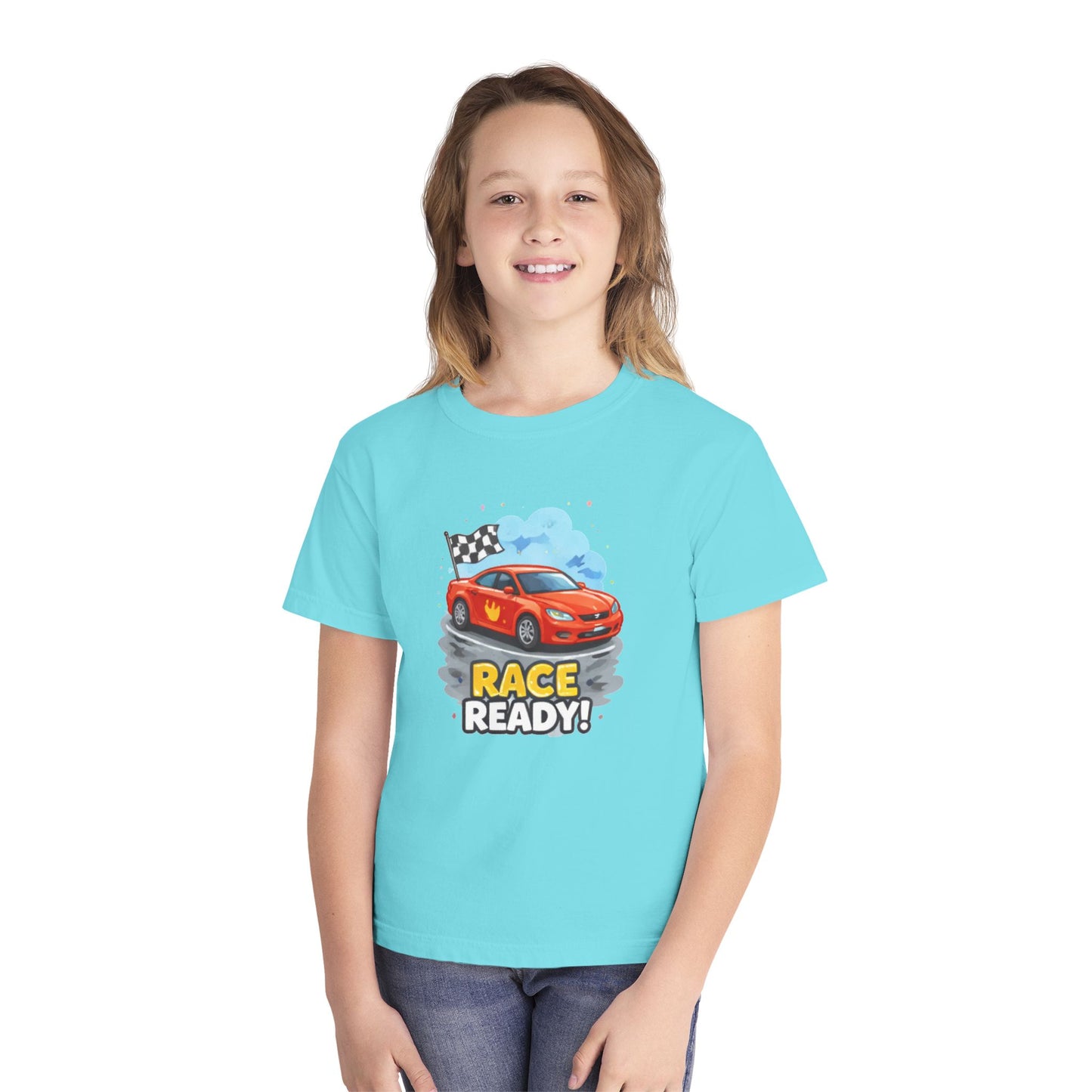 Race Ready! Kids Racing Car Tee