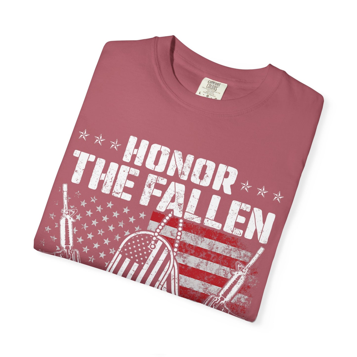 Dog Tag Tribute Memorial Day T-Shirt