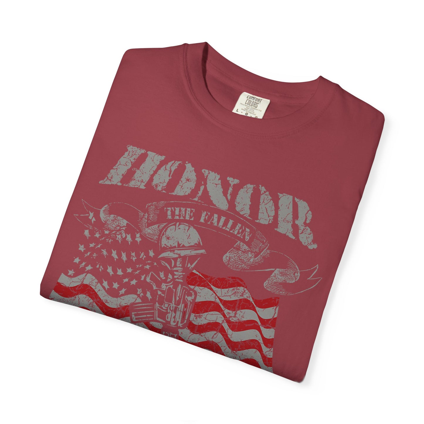 Honor the Fallen Soldier Boots Memorial Day T-Shirt