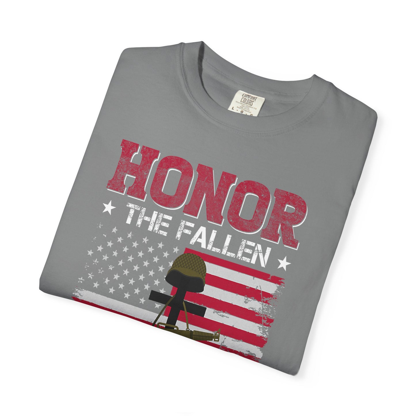Honor the Fallen Battlefield Cross T-Shirt