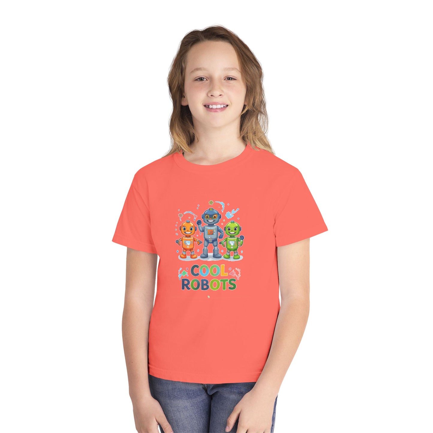 Cool Robots Kids Tee