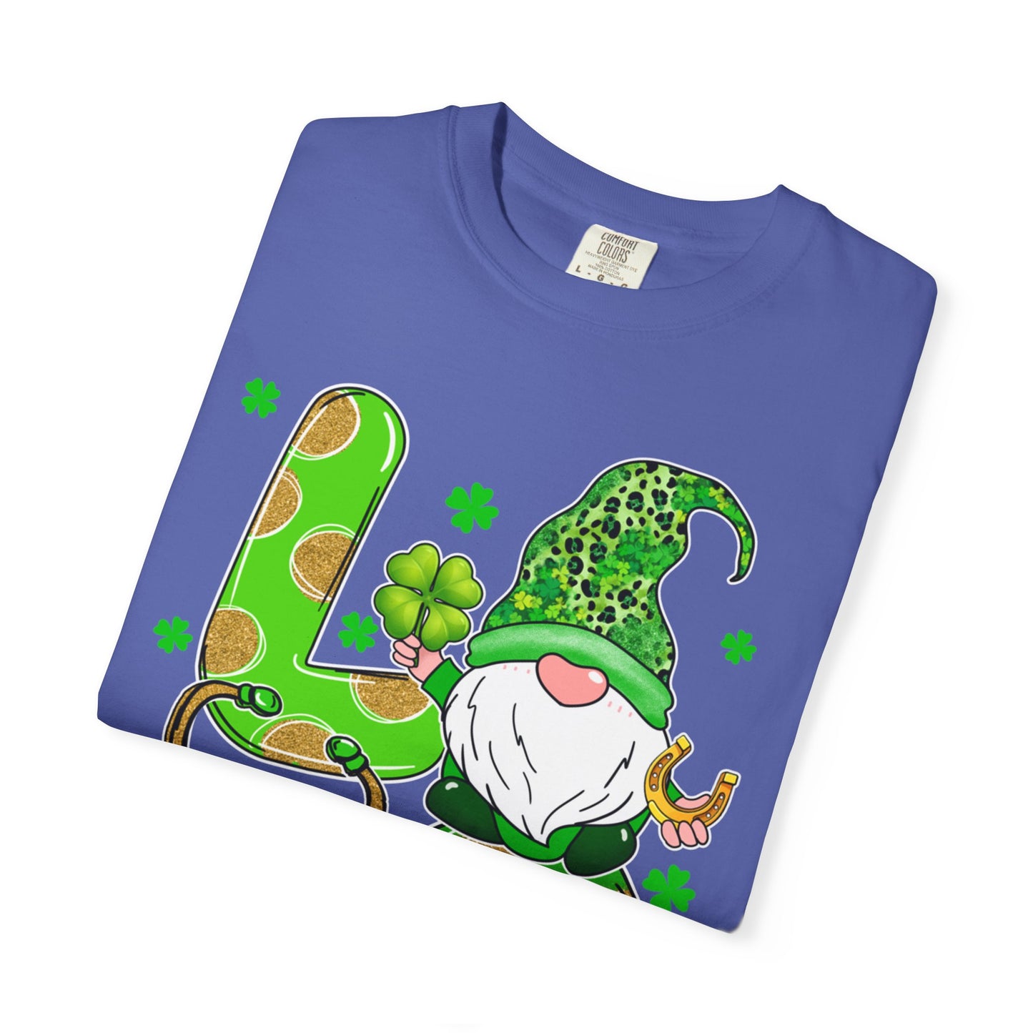 Love Healthcare Worker Shamrock Gnome Shirt – St Patrick’s Day Medical Tee