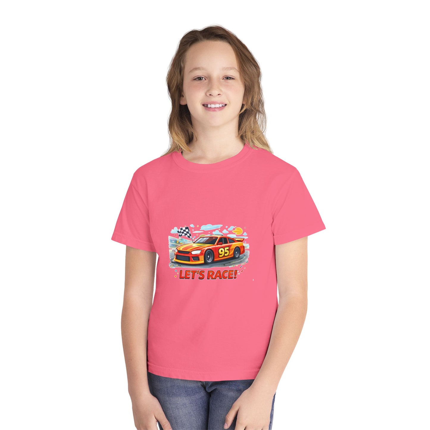 Let’s Race! Kids Racing Car Tee