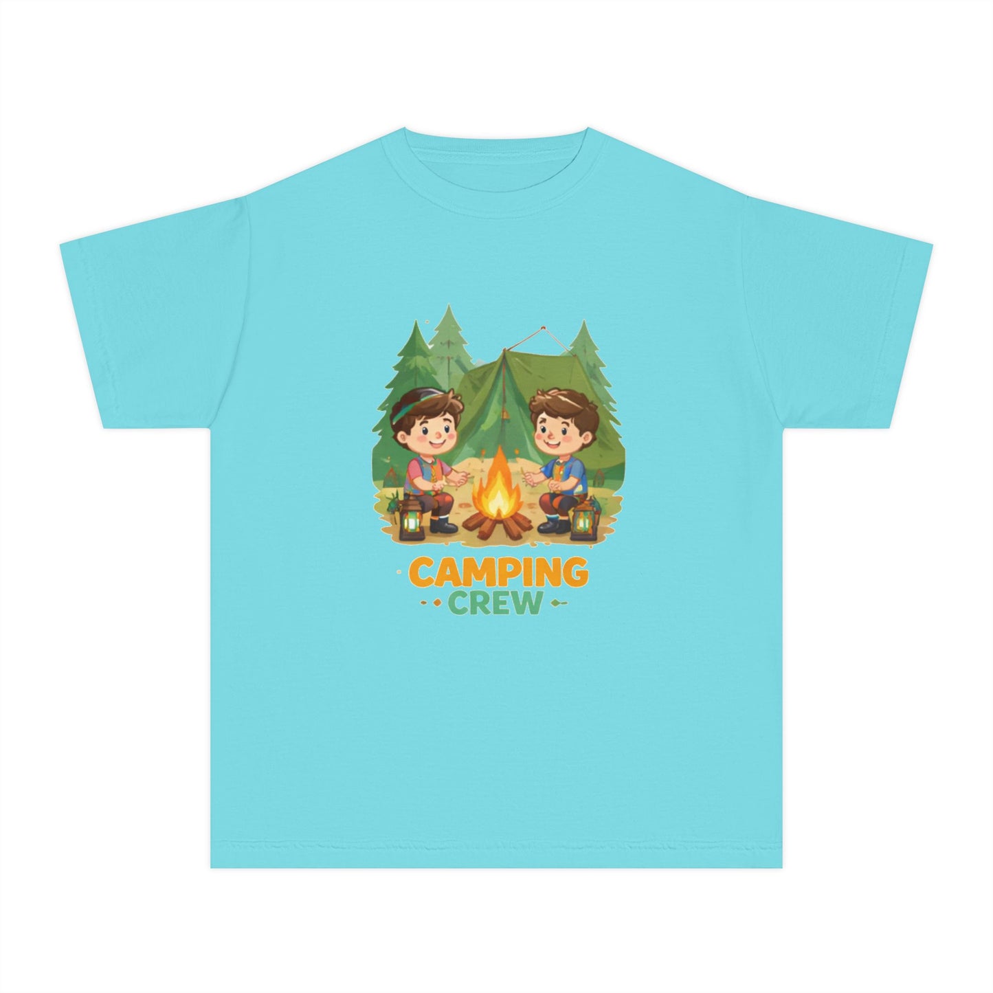 Camping Crew Kids Outdoor Tee