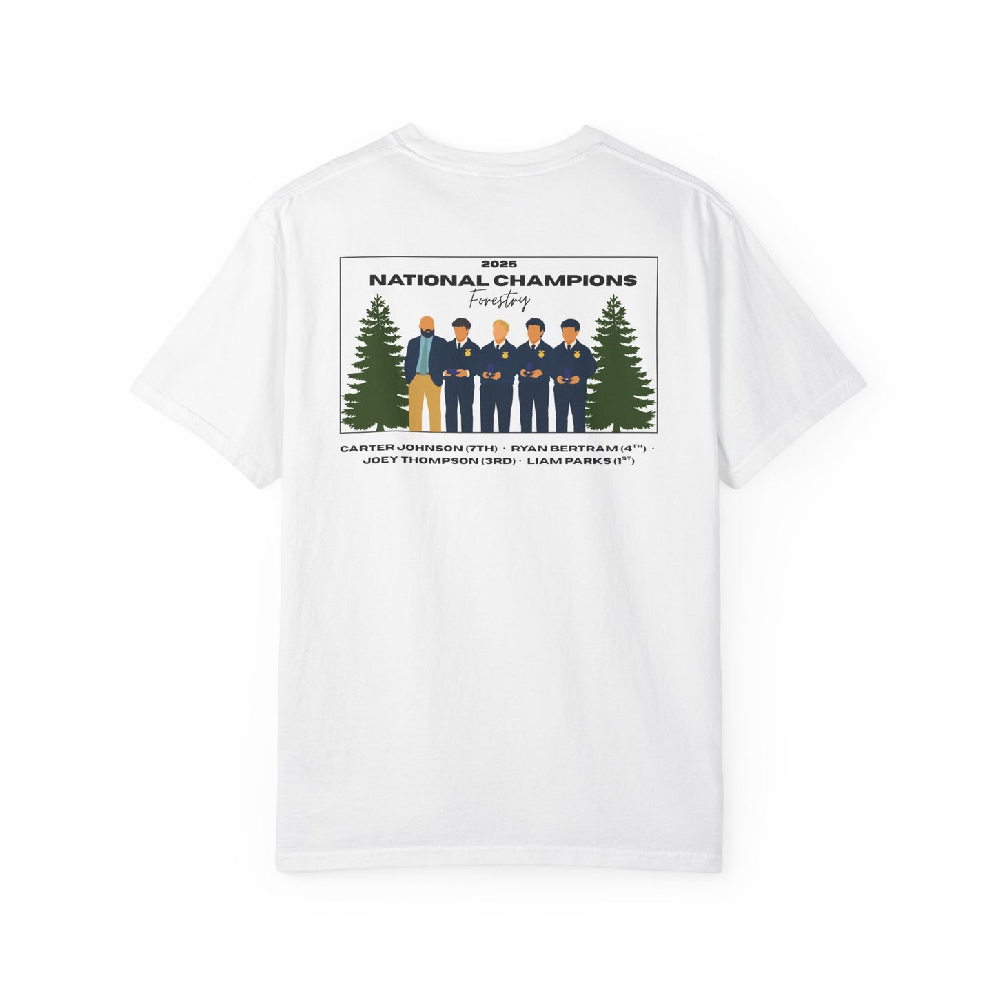 Timber Dawgs National Championship 2025 POCKET Tee