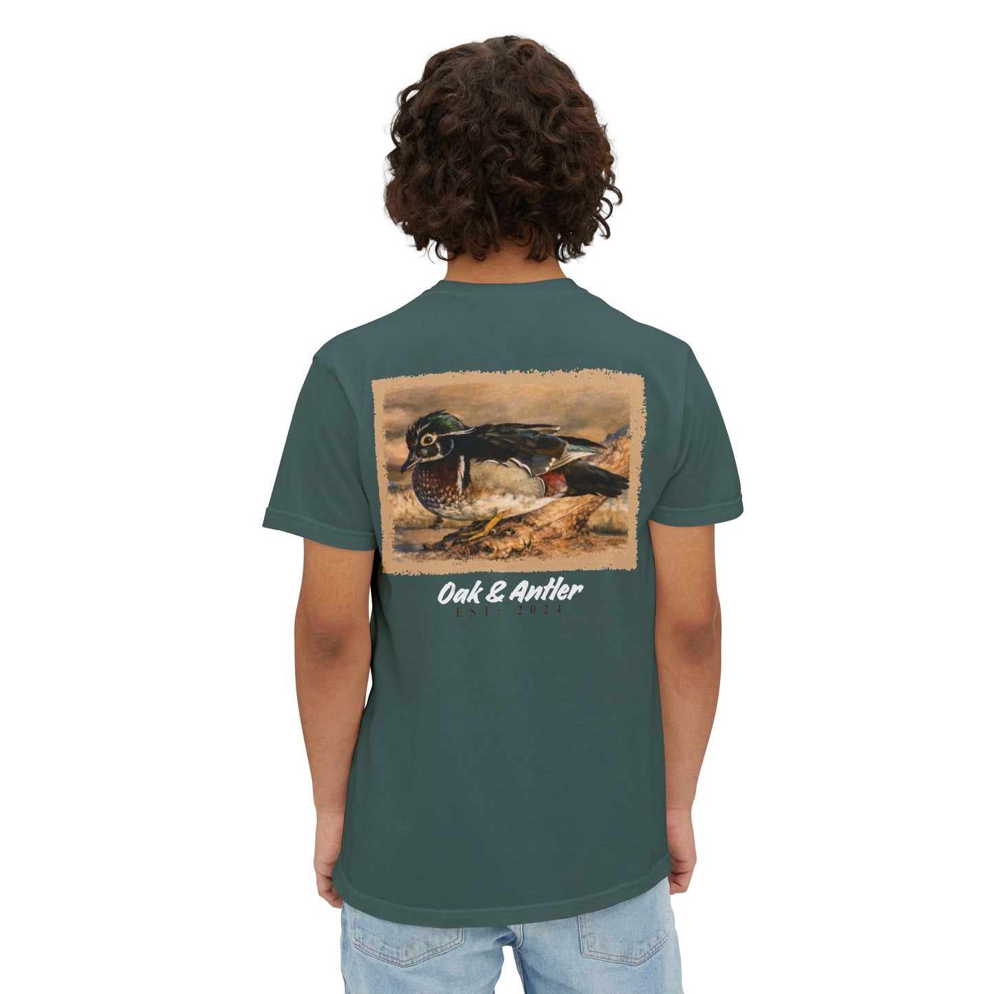 Stillwater Wood Duck Pocket Tee – Wild Birds Collection