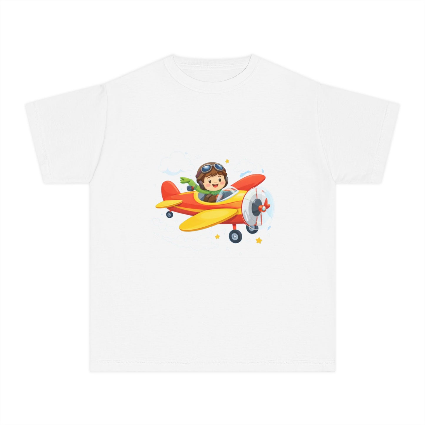 Little Pilot Kids Airplane Tee
