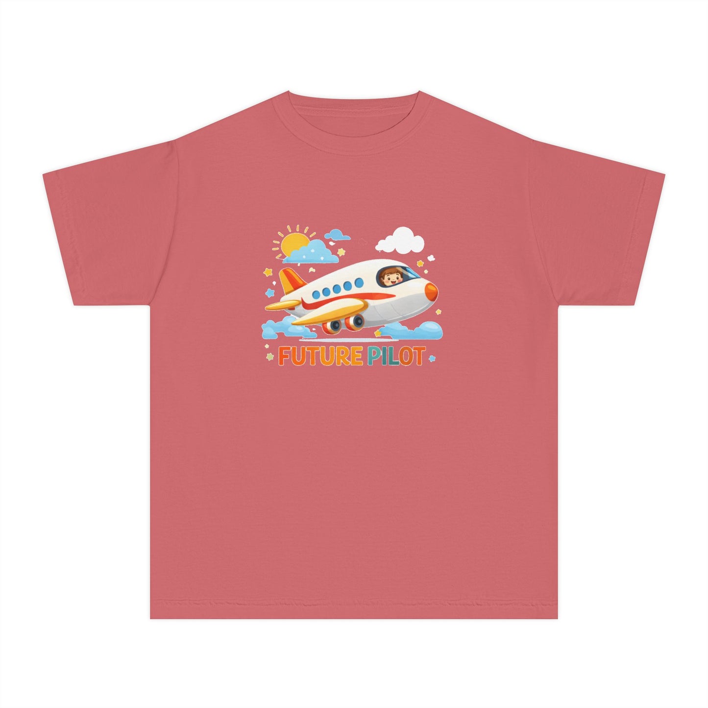 Future Pilot Kids Airplane Tee