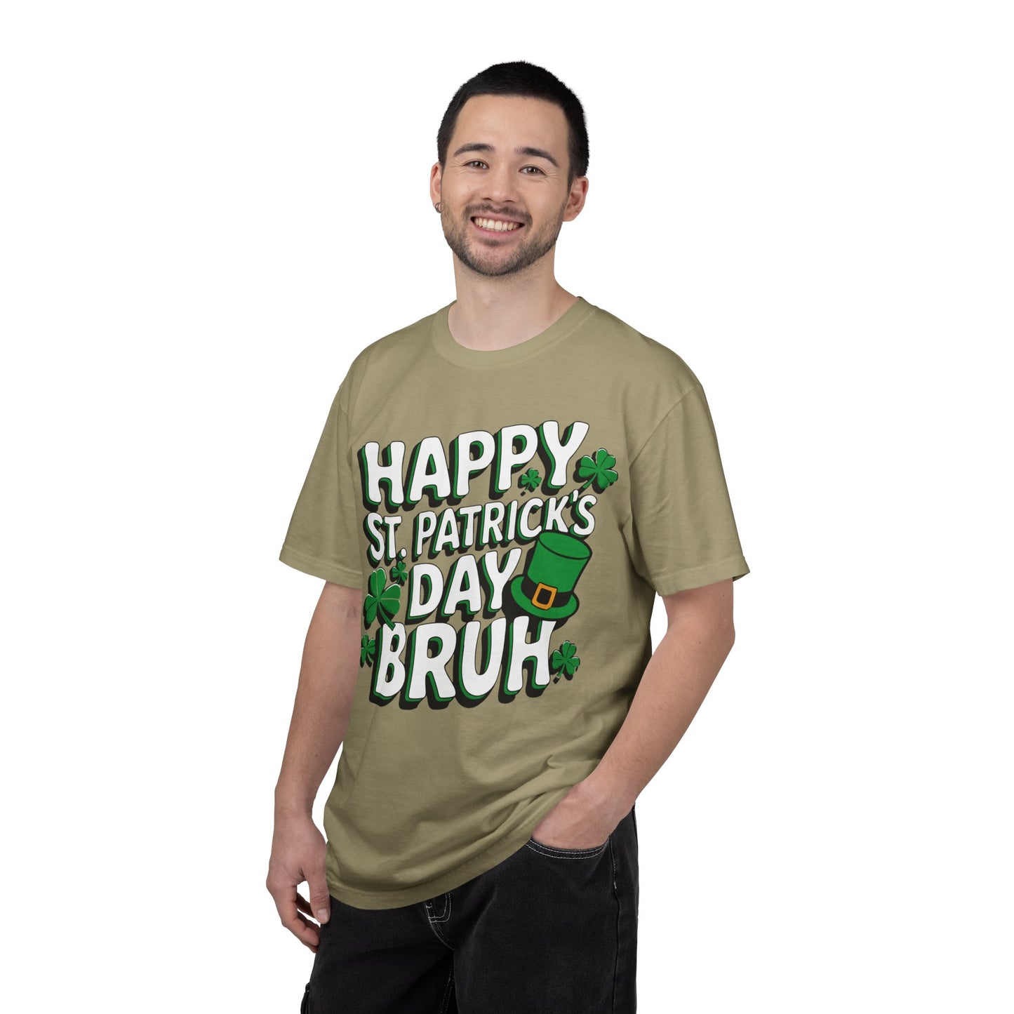Bruh St Patrick’s Day Shirt – Funny Teen Shamrock Tee