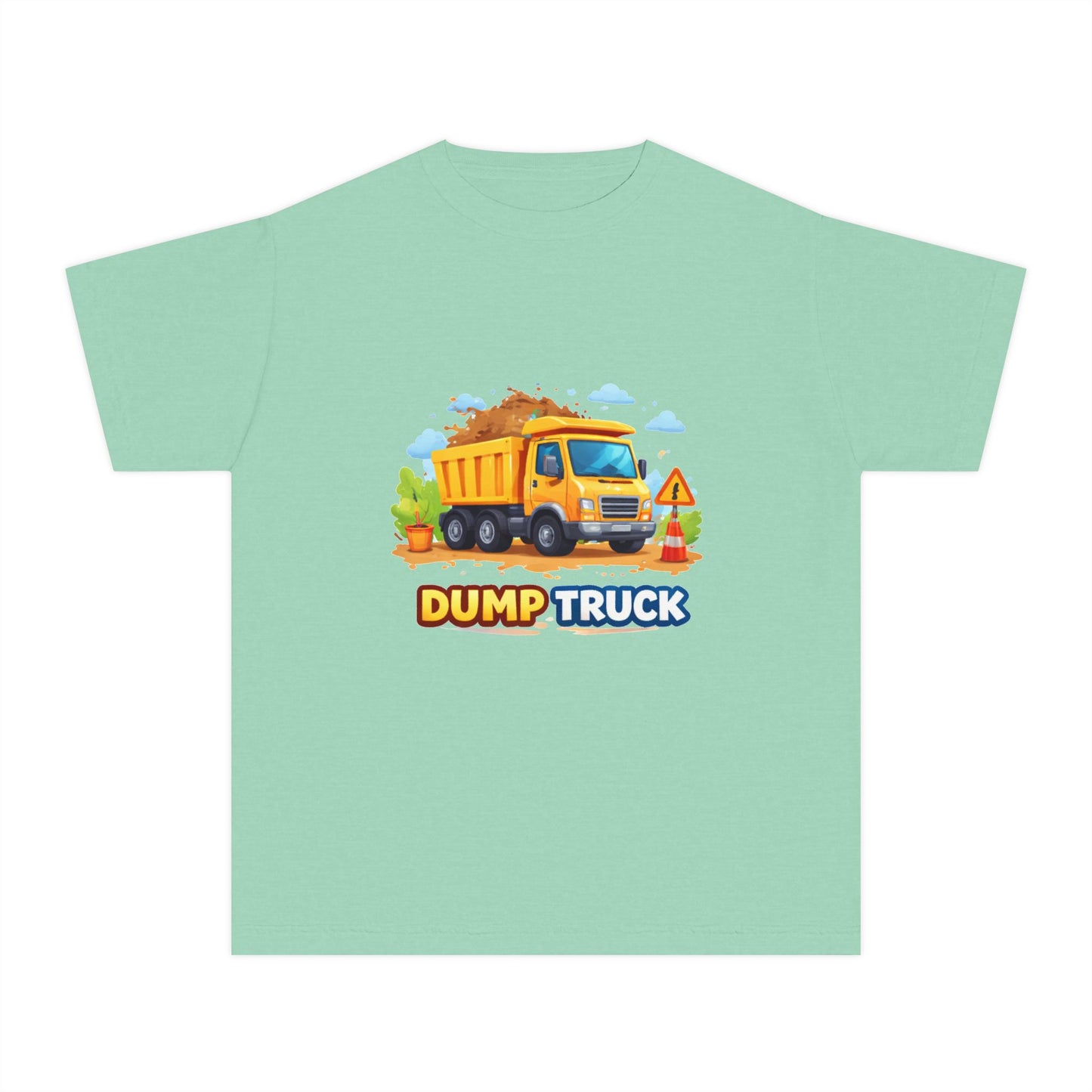 Dump Truck Kids Construction Tee