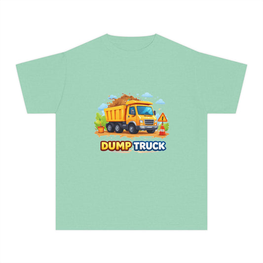 Dump Truck Kids Construction Tee