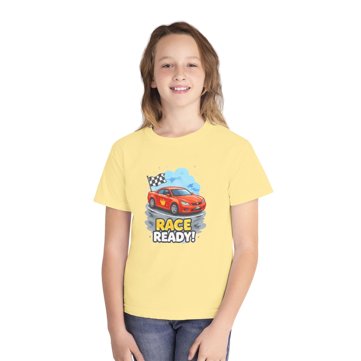 Race Ready! Kids Racing Car Tee