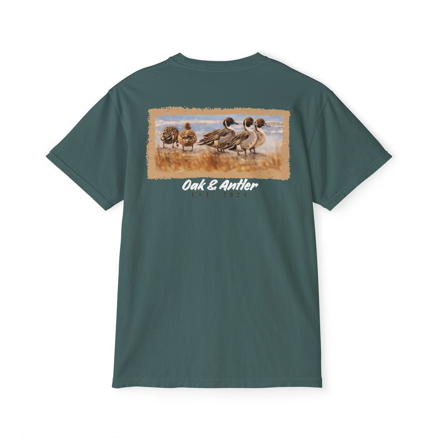 Ducks on the Water Pocket Tee – Wild Birds Collection