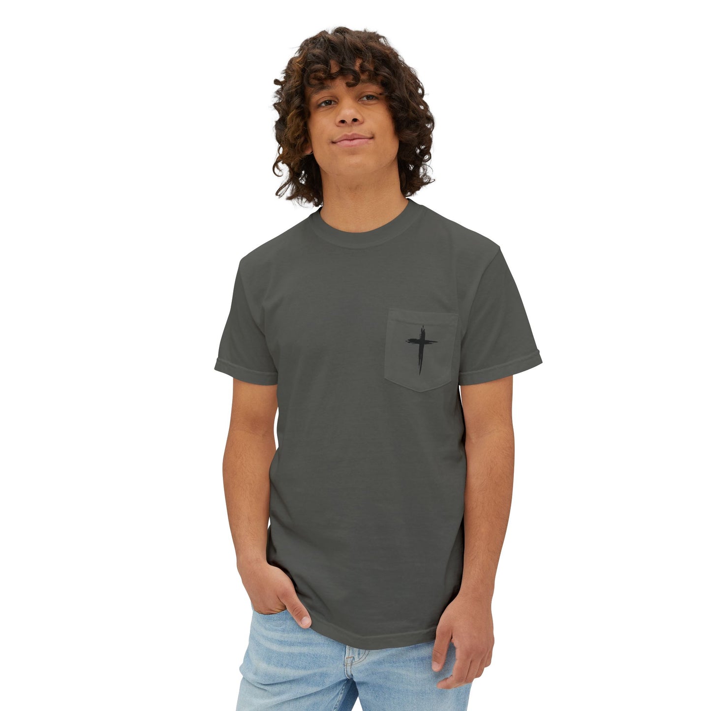 Let Christ Lead Pocket Tee