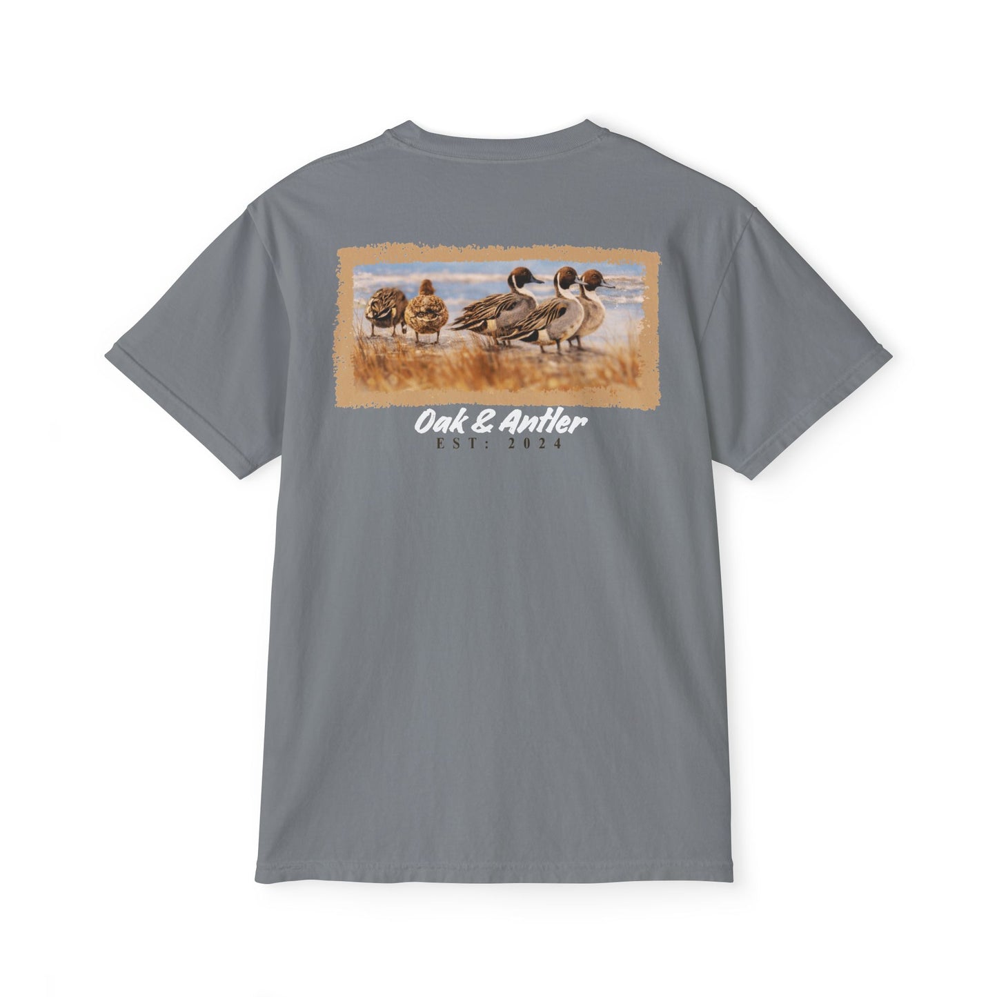 Ducks on the Water Pocket Tee – Wild Birds Collection