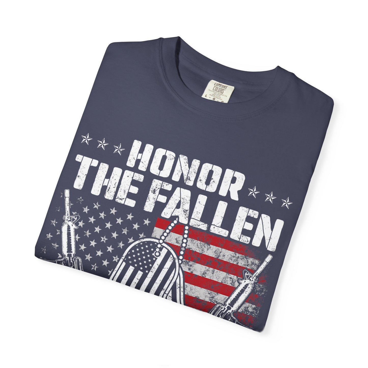 Dog Tag Tribute Memorial Day T-Shirt