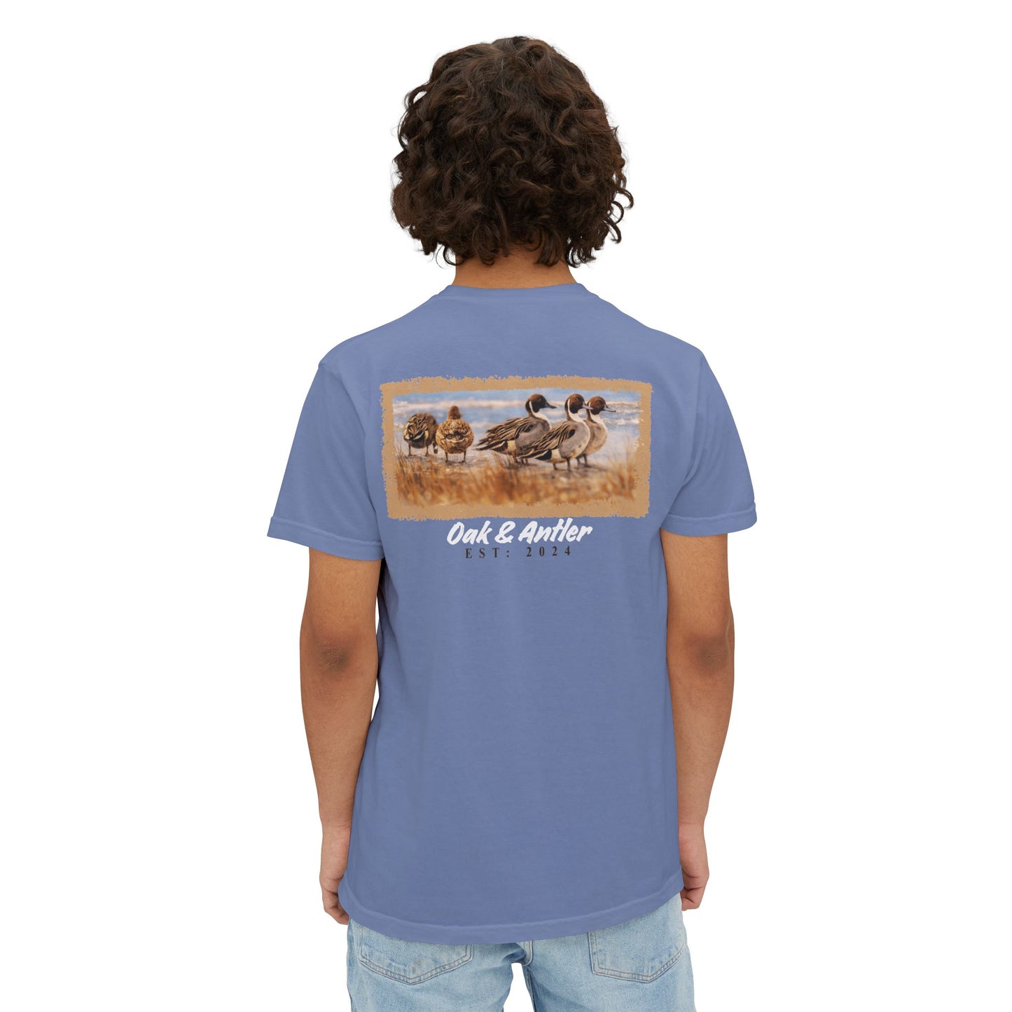Ducks on the Water Pocket Tee – Wild Birds Collection