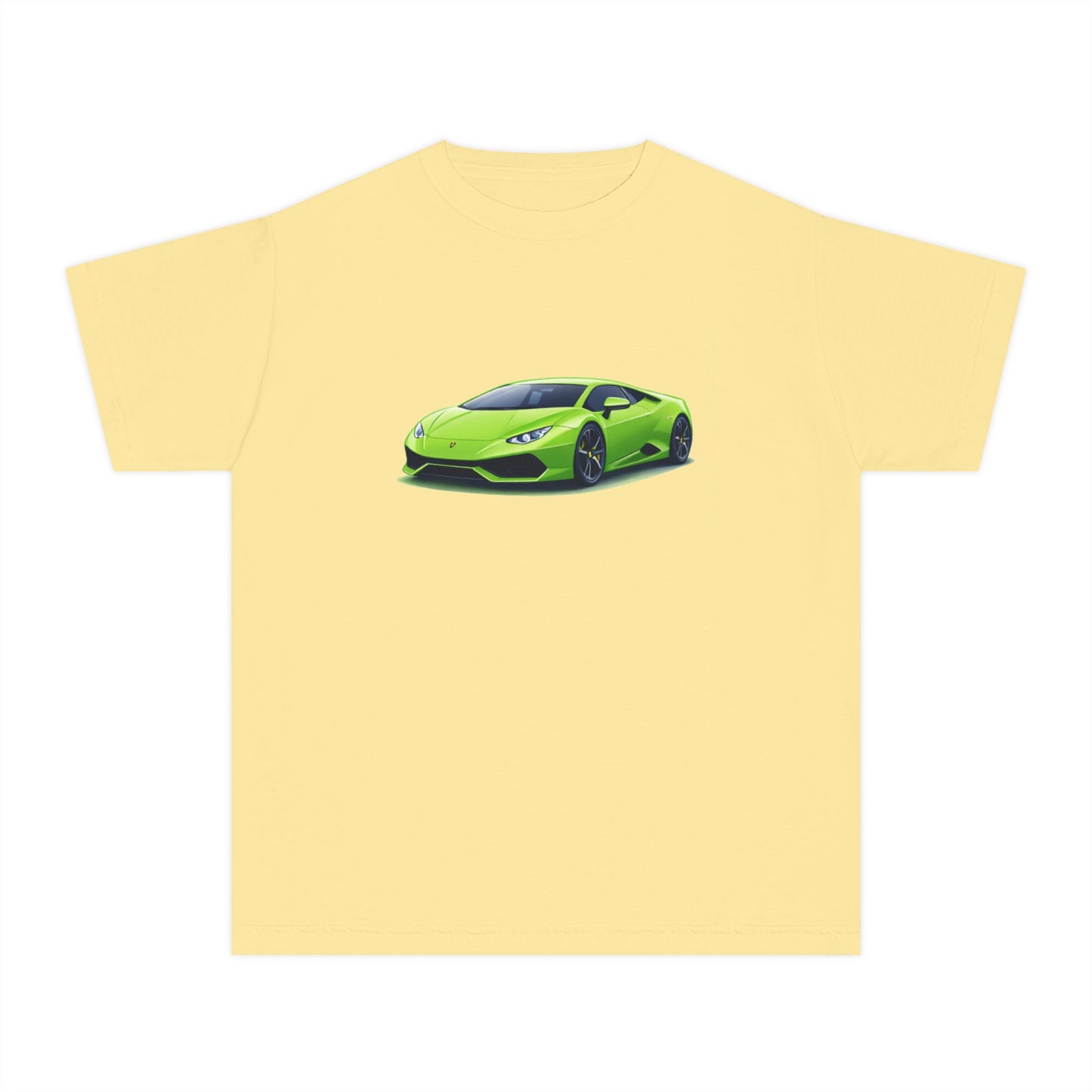 Green Supercar Kids Tee