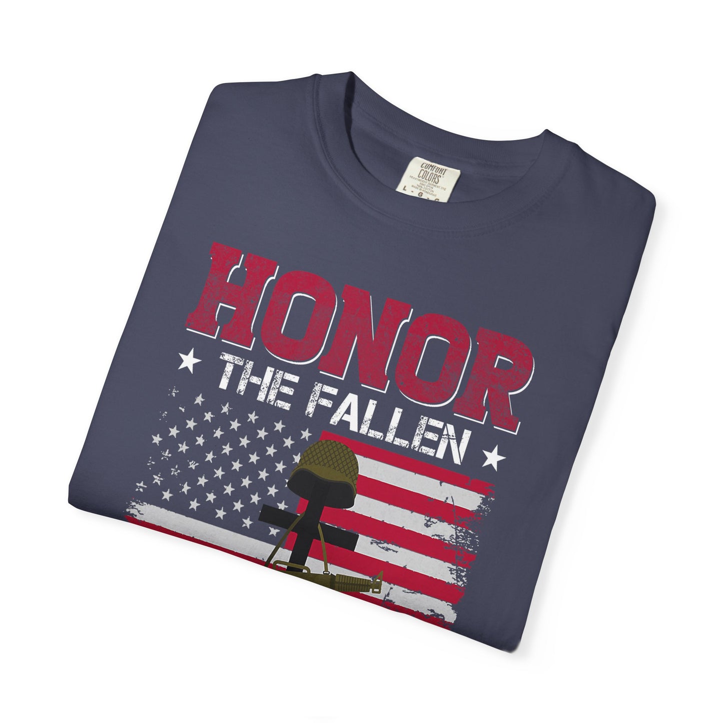 Honor the Fallen Battlefield Cross T-Shirt