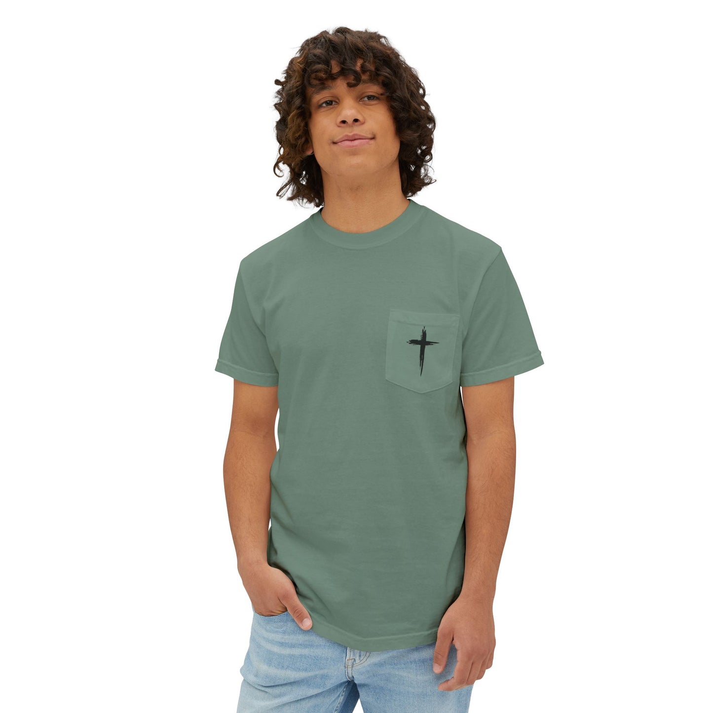 Let Christ Lead Pocket Tee