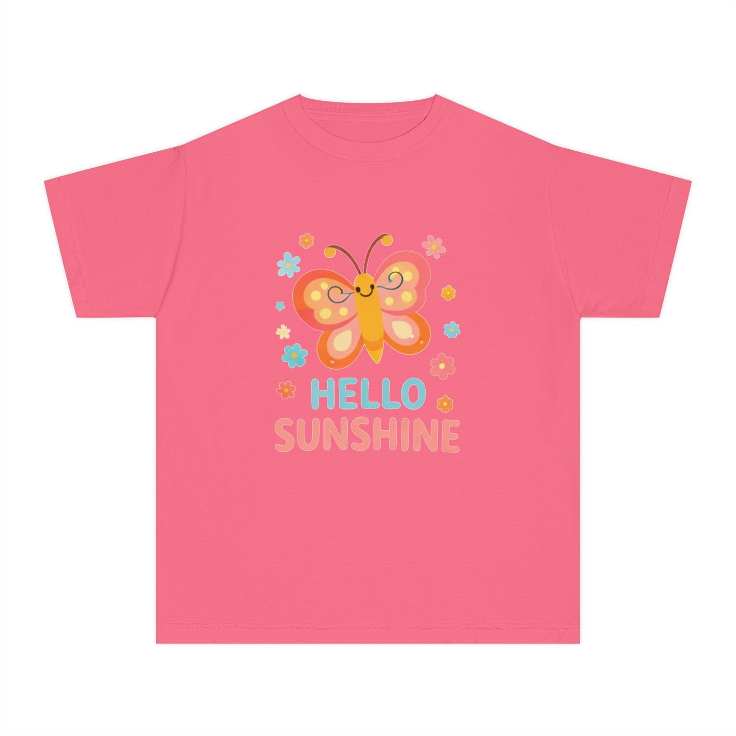 Hello Sunshine Butterfly Kids Tee