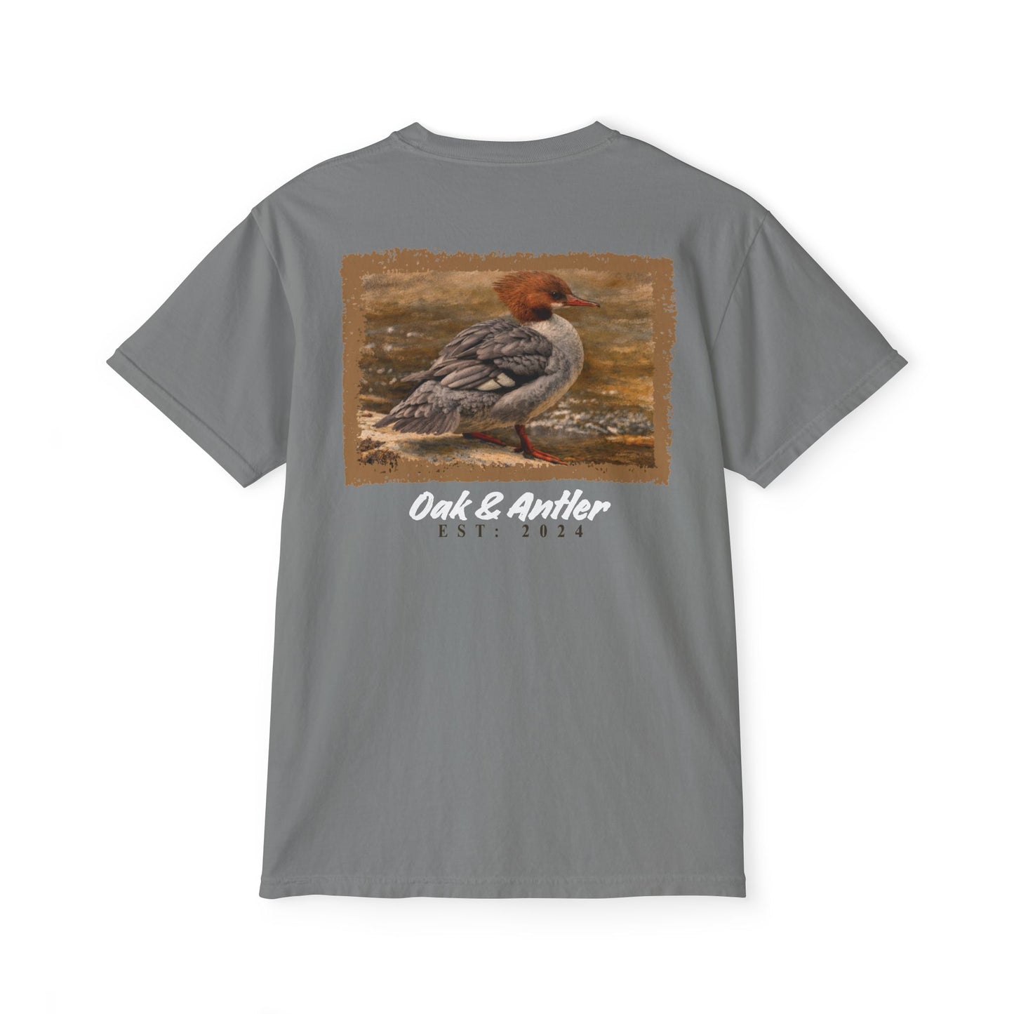 Riverbank Waterfowl Pocket Tee – Wild Birds Collection