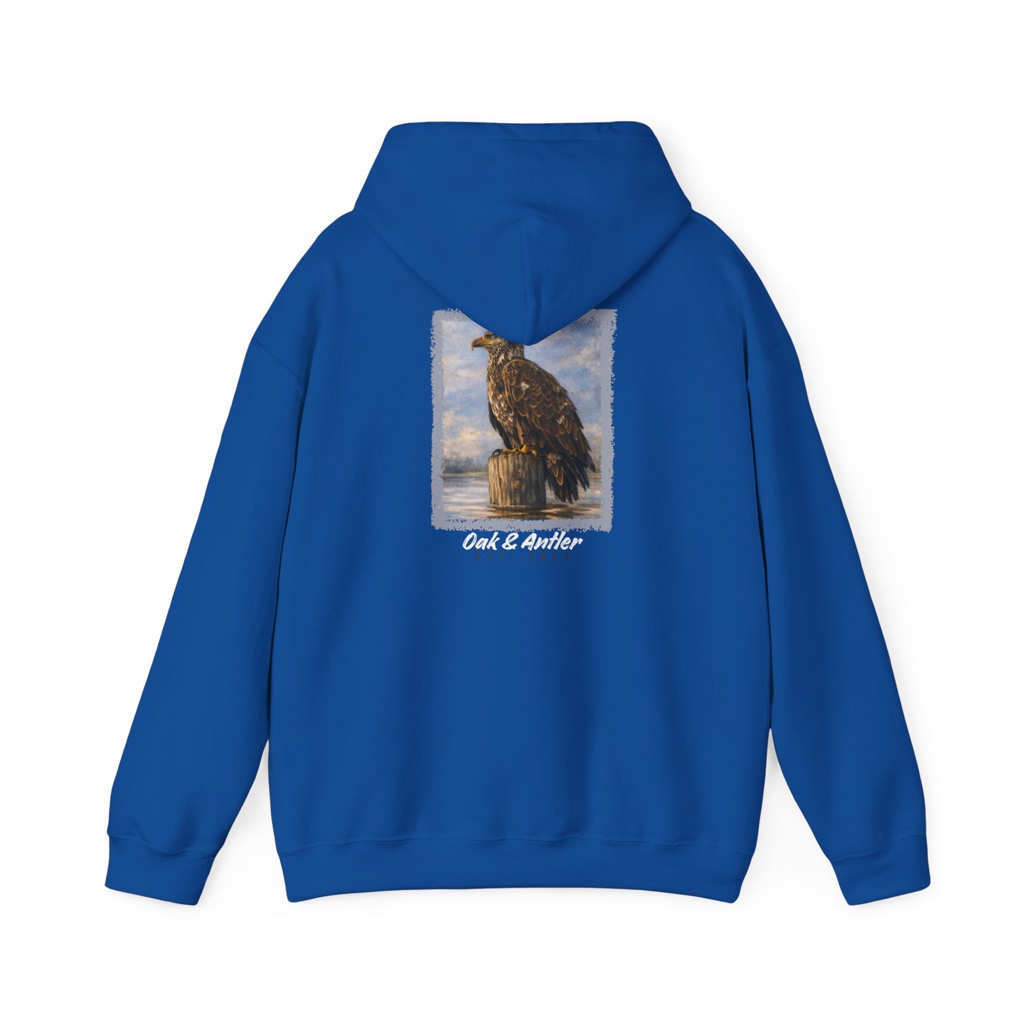 River Perch Bald Eagle Hoodie | Oak & Antler Midweight Pullover