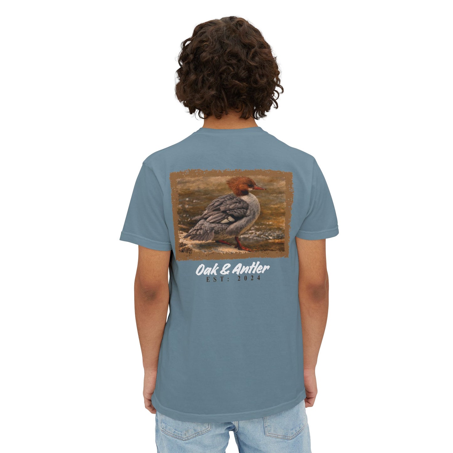 Riverbank Waterfowl Pocket Tee – Wild Birds Collection